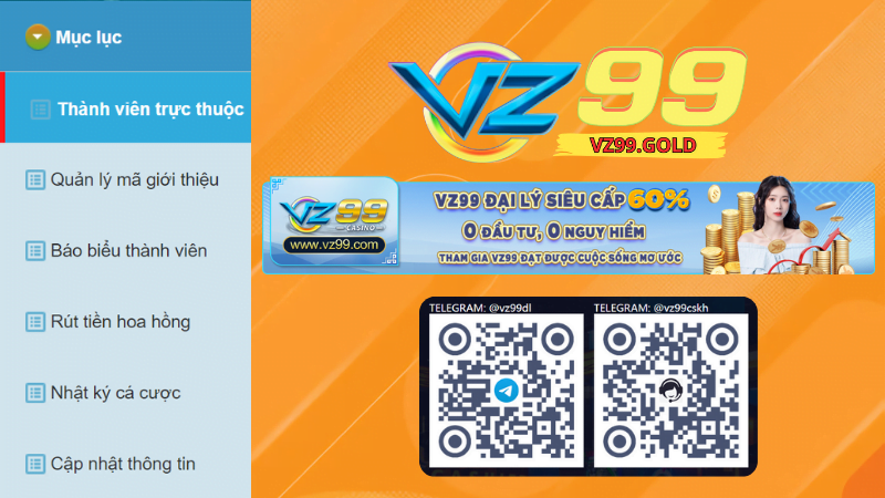 Ưu đãi khi làm đại lý VZ99